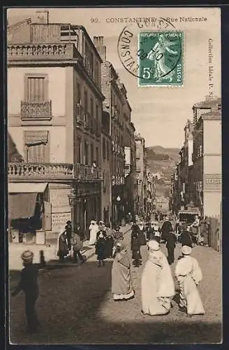 AK Constantine, Rue Nationale