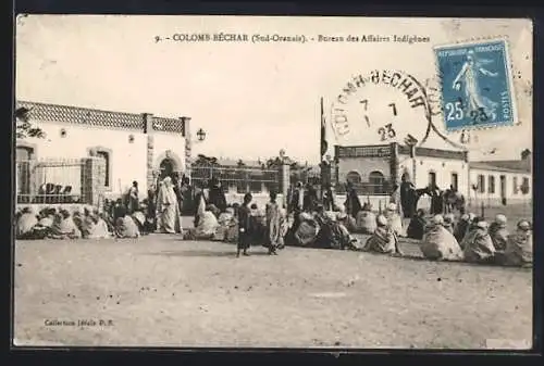 AK Colomb-Béchar /Sud-Oranais, Bureau des Affaires Indigènes