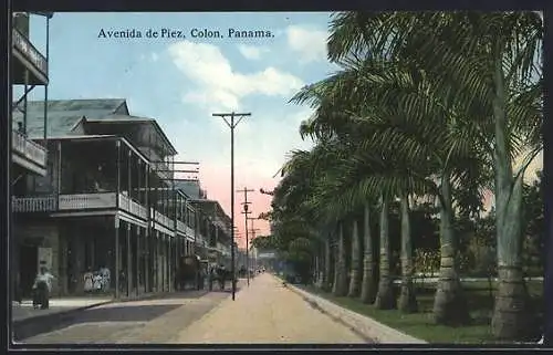 AK Colon, Avenida de Piez, Palmenallee