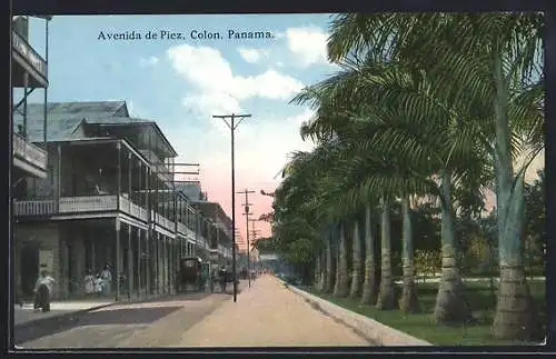 AK Colon, Avenida de Piez, Palmenallee