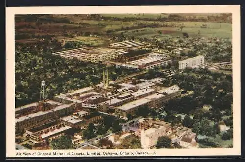 AK Oshawa /Ontario, Air View of General Motors of Canada Ltd.