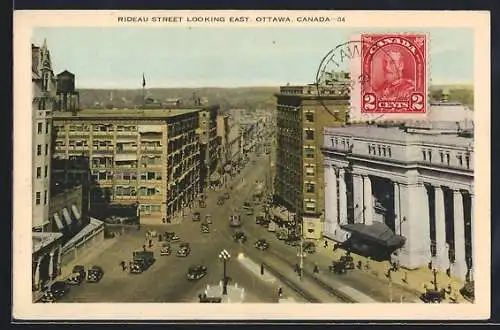 AK Ottawa, Rideau Street Looking East