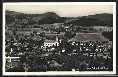 AK Bütschwil /Togg., Teilansicht mit Kirche