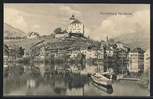 AK Werdenberg, Ortspartie mit Burg