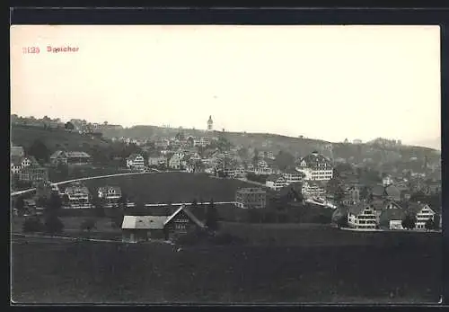 AK Speicher, Ortsansicht aus der Vogelschau