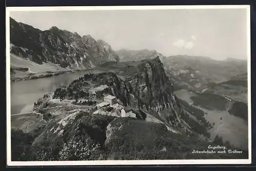 AK Engelberg / OW, Schwebebahn nach Trübsee