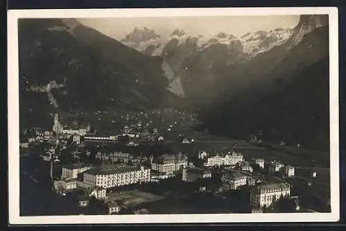 AK Engelberg / OW, Ortsansicht mit Spannörter