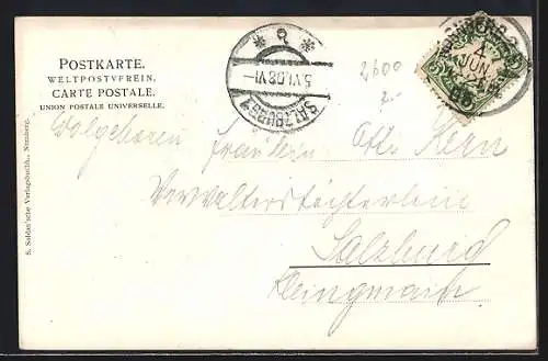 Künstler-AK Nürnberg, Bratwurstglöcklein