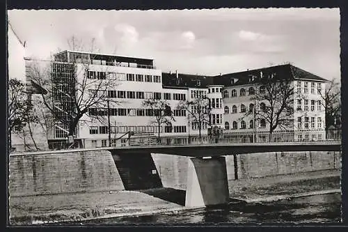 AK Pforzheim /Schwarzwald, Gewerbeschule