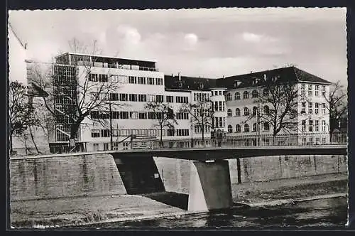 AK Pforzheim /Schwarzwald, Gewerbeschule