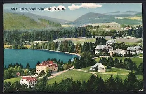 AK Titisee /Schwarzwald, Panorama