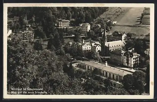 AK Wildbad im Schwarzwald, Blick auf die neue Trinkhalle