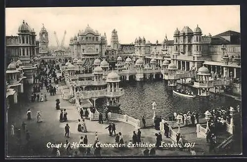 AK London, Coronation Exhibition 1911, Court of Honour