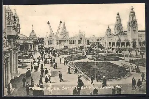 AK London, Coronation-Exhibition 1911, The Court of Arts