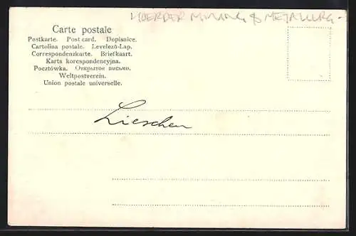 AK Düsseldorf, Ausstellung d. Hoerder Bergwerks- u. Hütten-Vereins