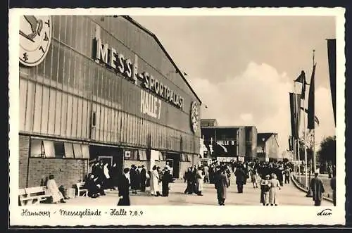 AK Hannover, Messegelände, Halle 7, 8 und 9