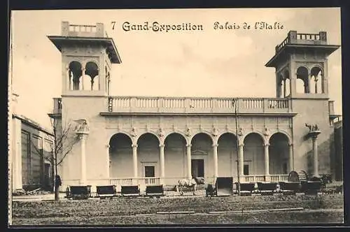 AK Gand, Exposition, Palais d`Italie