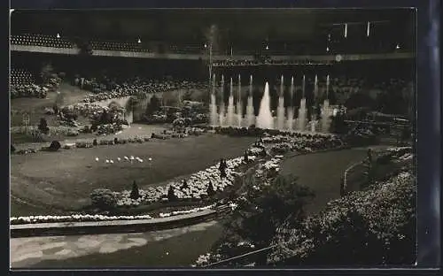 AK Dortmund, Westfalenhalle, Blumenparadies