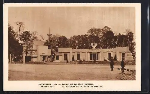 AK Antwerpen, Ausstellung, Polen en de Stad Dantzig 1930, La pologne et la Ville de Dantzig