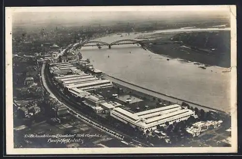 AK Düsseldorf, Grosse Ausstellung Gesolei 1926 - Hauptfestplatz von oben