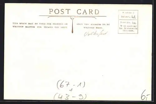 AK London, Franco-British Exhibition 1908, Flip-Flap