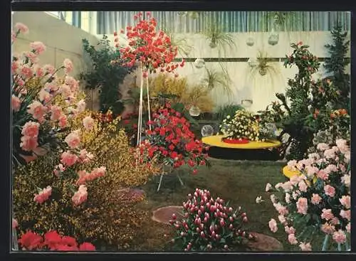 AK Berlin, internationale Grüne Woche 1972, Blumen-Ausstellung