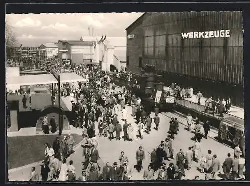 AK Hannover, Industrie-Messe, Ausstellungsgelände