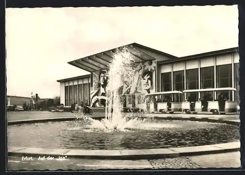 AK Erfurt, Springbrunnen auf der IGA