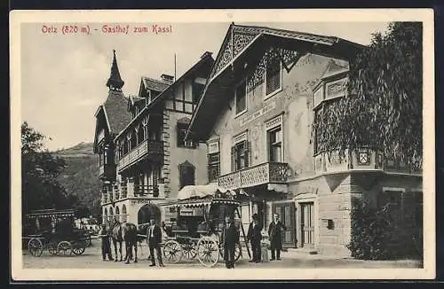 AK Oetz, Gasthaus zum Kassl