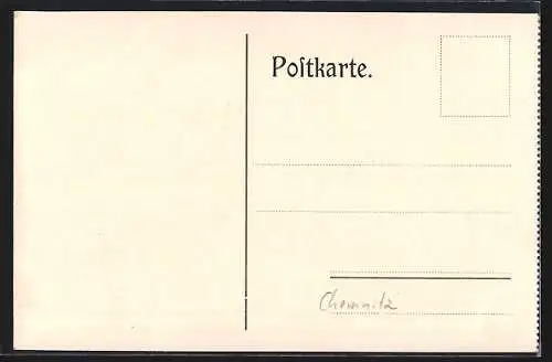 AK Generalleutnant v. Laffert, Exz., mit Gemahlin und Frau Adele Hilscher an Bord des P. L. 5 vor dem Aufstieg