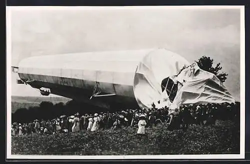 AK Göppingen, Notlandung des Zeppelins LZ 5