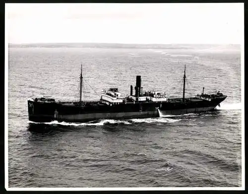 Fotografie Frachtschiff Cor Jesu in voller Fahrt, Grossformat 25 x 20cm