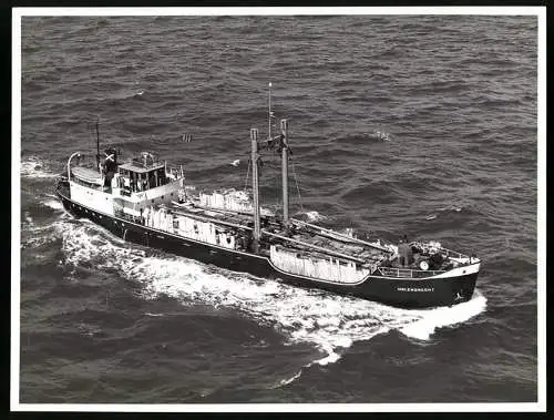 Fotografie Frachtschiff Holendrecht auf See