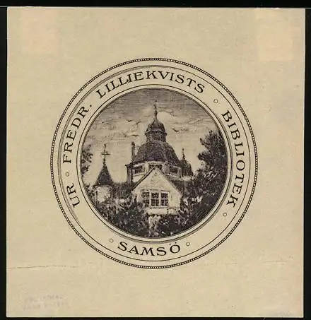 Exlibris Frederik Lilljekvist, Samsö, Kathedrale