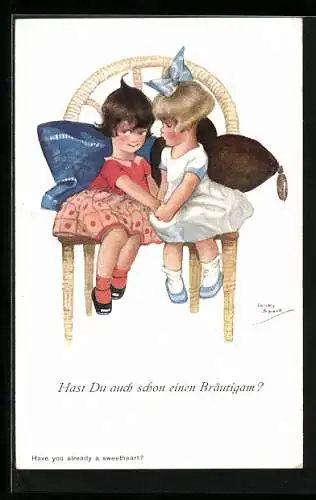 Künstler-AK Chicky Spark: Hast du auch schon einen Bräutigam?