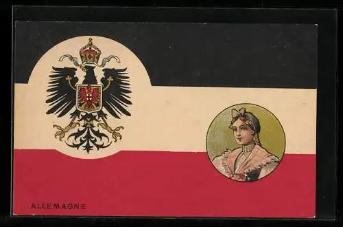 AK Wappen Deutschlands