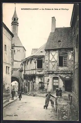 AK Bourbon-Lancy, La Maison de Bois et l`Horloge