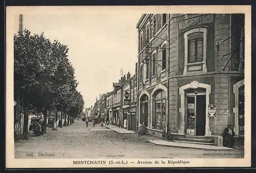 AK Montchanin, Avenue de la République