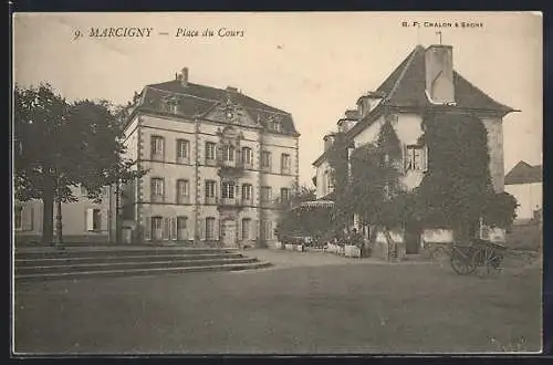 AK Marcigny, Place du Cours