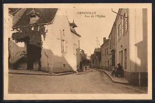 AK Genouilly, Rue de l`Église