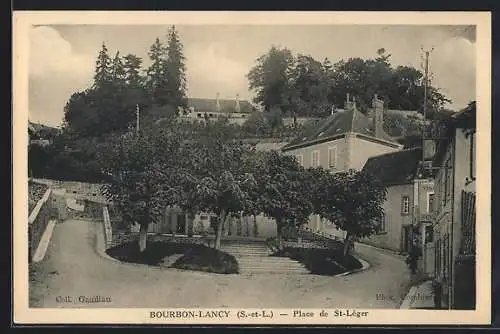 AK Bourbon-Lancy, Place de St-Léger