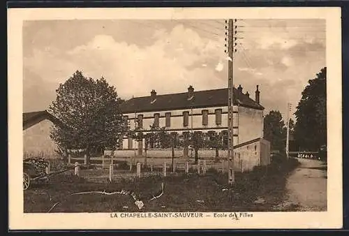 AK La Chapelle-Saint-Sauveur, École des Filles