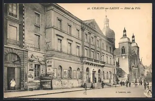 AK Chalon-sur-Saône, Hôtel de Ville