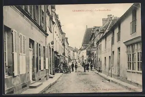 AK Chambois /Orne, La Grande-Rue