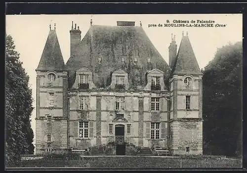 AK Moulins-la-Marche, Château de Falaindre