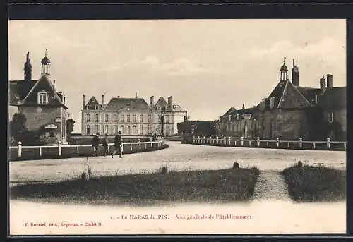 AK Le Pin, Vue générale du Haras de l`établissement