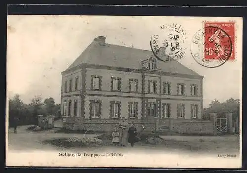 AK Soligny-la-Trappe, La Mairie