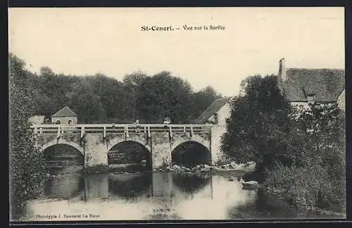 AK St-Ceneri, Vue sur la Sarthe