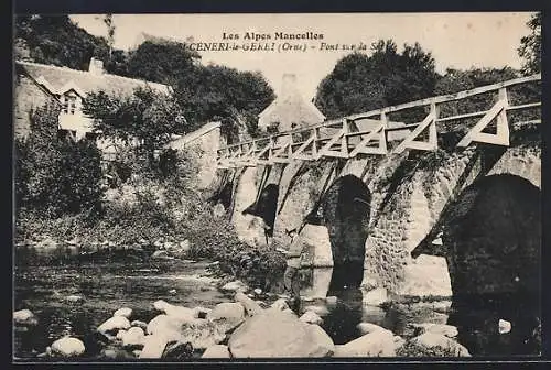 AK St-Céneri-le-Gerei, Pont sur la Sarthe