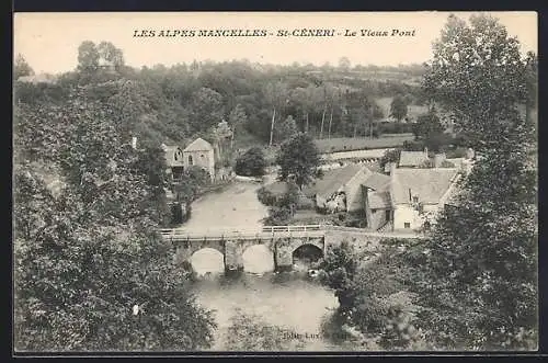 AK St-Céneri, Les Alpes Mancelles, Le Vieux Pont